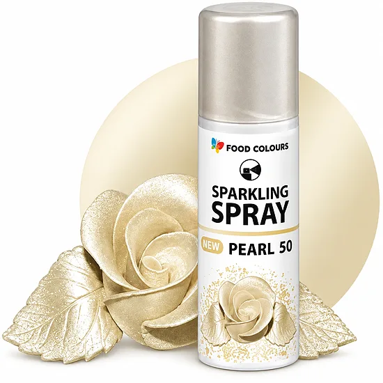 Perlo (Pearl) - Purškiami dažai Food Colours 