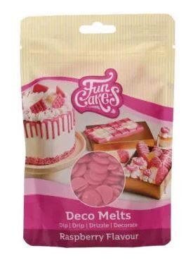 ( Pink ) rožinė tirpinama šokolado dražė - FunCakes 250 g.