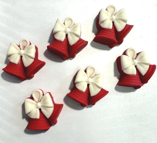 Šokoladinis papuošimas - Kalėdiniai varpeliai