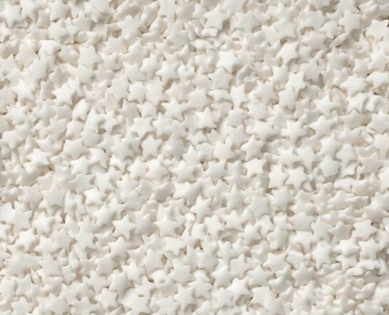 Cukriniai papuošimai -  Perlinės mini žvaigždutės 30g