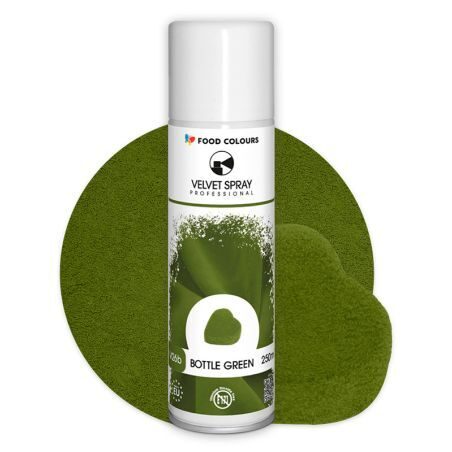  Žalias purškiamas velvetas - 250 ml.