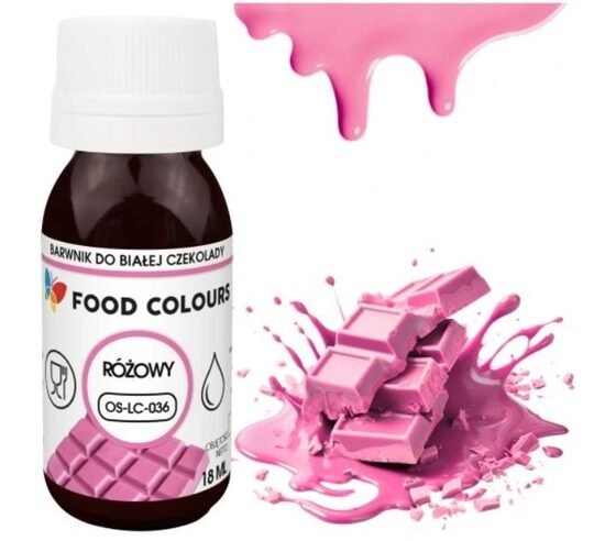 Food colours - Dažai šokoladui ( Rožinė ) 18ml