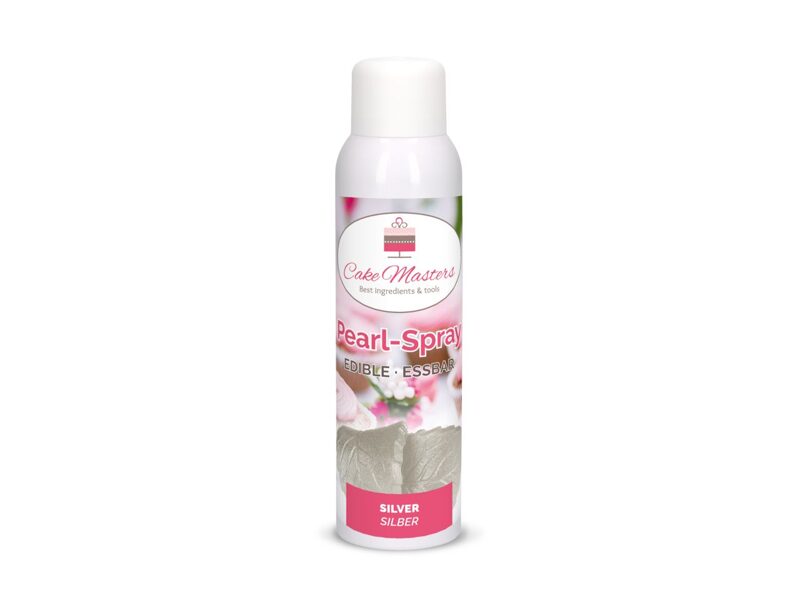 Cake-Masters Pearl Spray perlų purškiamas Sidabrinė ( SILVER ) 100ml