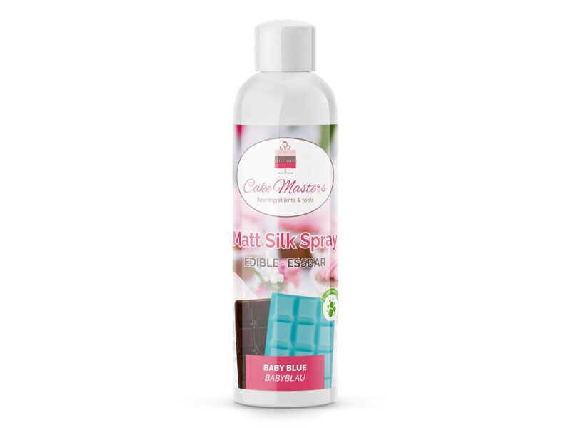 "Cake-Masters" Matt Silk Spray baby blue ( Šviesiai mėlyna ) 100ml 