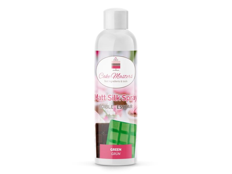 "Cake-Masters" Matt Silk Spray Green ( Žalias ) 100ml 