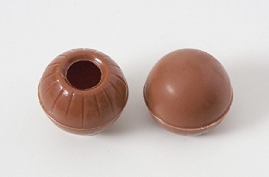 Triufelių rutuliukai pieniško šokolado 3 cm