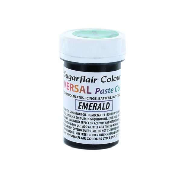 Sugarflair geliniai universalūs dažai- Smaragdo žalia (Green - Emerald) 22g.