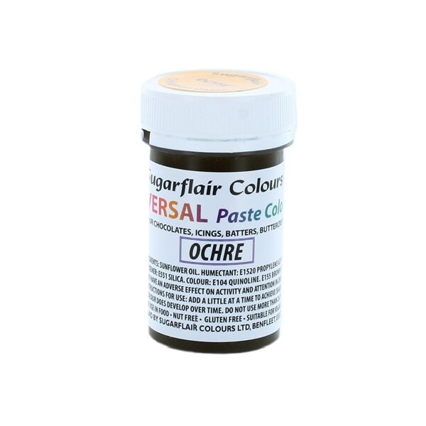 Sugarflair geliniai universalūs dažai-Ochros Ruda (Ochre) 22g.