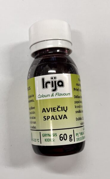 Aviečių spalvos maisto dažiklis šokoladui 60 g.