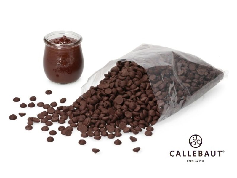  CALLEBAUT juodas šokoladas 55,7% 200 g. 