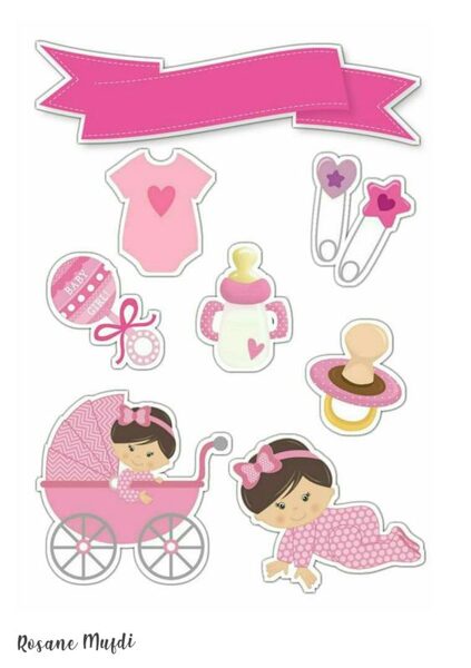 Baby girl aplikacija ( A4 formatas )