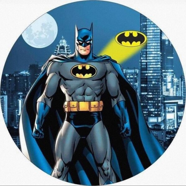 Betmenas 1 aplikacijs ( 18cm skersmens)