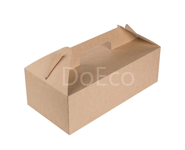 Dėžutė handle box 28x14x9 cm, su rankenėlė