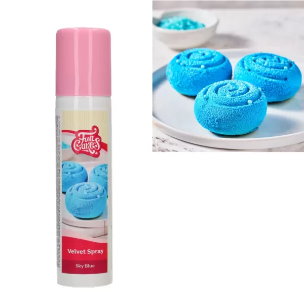 Funcakes Velvetas Sky Blue 100 ml.