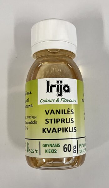 Vanilės stipri kvapioji medžiaga 60g.