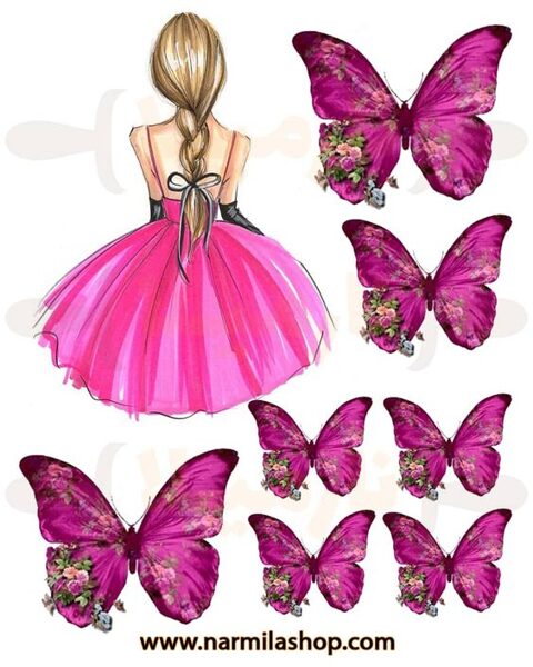 Mergina 1 aplikacija ( A4 formatas )