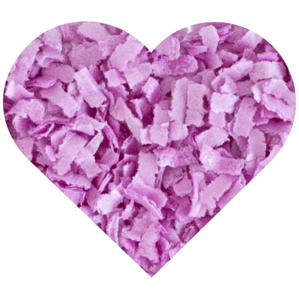 Vafliniai pabarstukai - violetiniai 100 g.