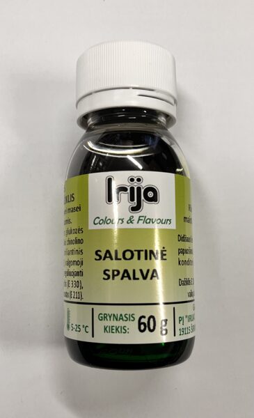 Salotinės spalvos maisto dažiklis šokoladui 60 g.