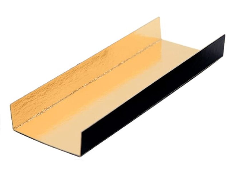 U formos aukso/juoda, 4,5×10 cm