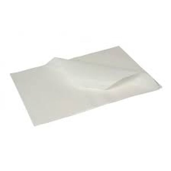 Kraft baltas popierius 47x62, storis - 50gsm. 2kg.