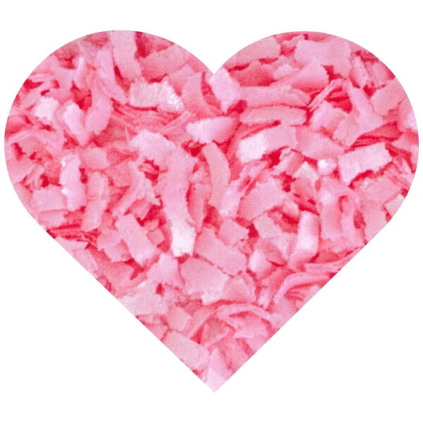 Vafliniai pabarstukai - šviesiai rožinė spalvos 100 g.