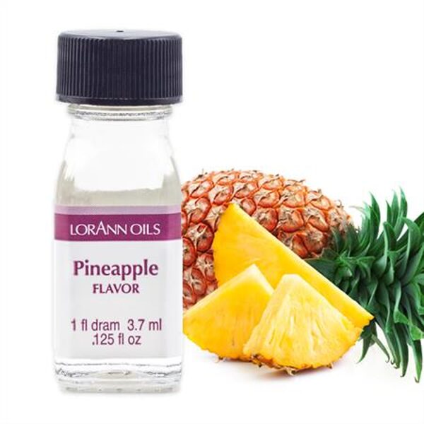 " NAUJIENA " LorAnn konditeriniai aliejai -  ananasas (Pineapple) - 3.7ml