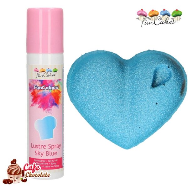 Dažų purškiklis Metallic Blue 100 ml FunCakes