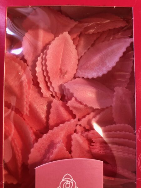 Vafliniai lapeliai - Rožiniai 50vnt.