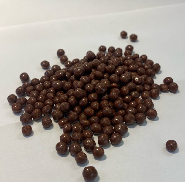 Pieniško šokolado traškūs rutuliukai