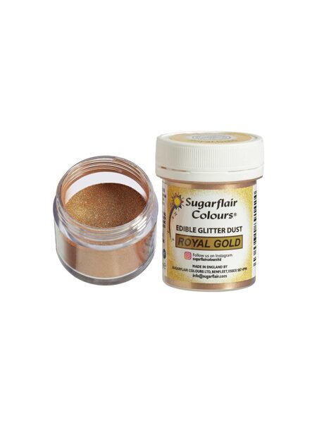 SUGARFLAIR EDIBLE GLITTER - ANTIQUE GOLD ( SENDINTAS AUKSAS ) (4 G)