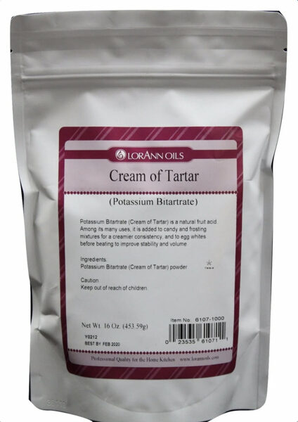 Lorann vyno akmuo (Cream of tartar) 453 g.